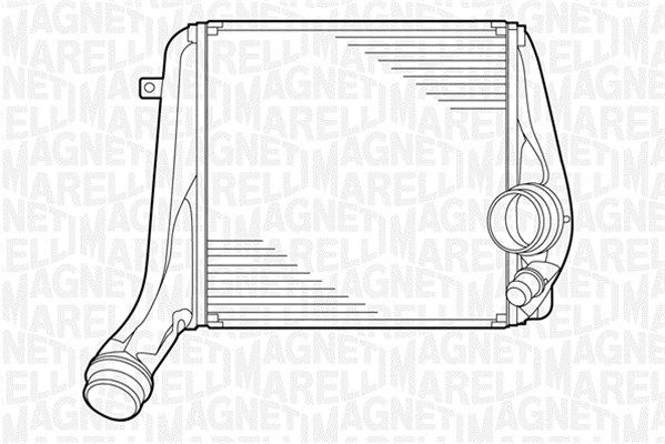 MAGNETI MARELLI Kompressoriõhu radiaator 351319201790